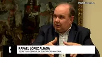 Rafael López Aliaga. Foto: Cuarto Poder