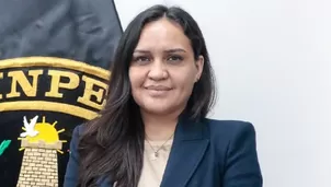 La nueva presidenta del INPE, Shadia Valdez, fue candidata por Podemos Perú en 2021. Foto: INPE. Video: Canal N