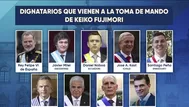 ¿Qué autoridades asistirán a la toma de mando de Keiko Fujimori?