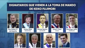 El rey Felipe VI de España y presidentes de América Latina asistirán a la toma de mando de Keiko Fujimori. Las actividades oficiales se realizarán en Lima del 27 al 29 de julio. Video: Canal N
