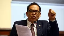 Alberto Quintanilla se refirió al proyecto de adelanto de elecciones. Foto: El Comercio