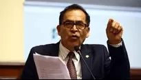 Alberto Quintanilla, congresista de Nuevo Perú. Canal N