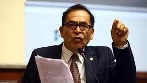 Alberto Quintanilla, congresista de Nuevo Perú. Canal N