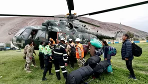 Habilitan puente aéreo en Arequipa. Foto: Mindef / Video: Canal N