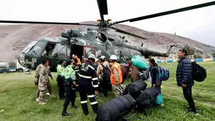 Habilitan puente aéreo en Arequipa. Foto: Mindef / Video: Canal N