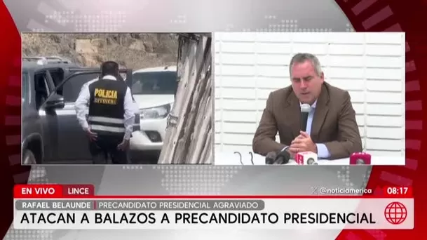 Belaúnde descarta seguridad extra en campaña electoral/ América Noticias Belaúnde descarta seguridad extra en campaña electoral/ América Noticias