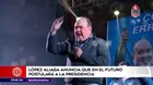 Rafael López Aliaga anuncia que en el futuro postulará a la presidencia