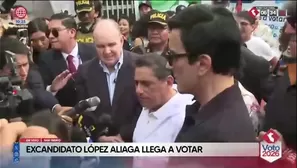 Candidatos ex presidenciales Rafael López Aliaga, Carlos Álvarez y Carlos Espá llaman a votar en la segunda vuelta./ Video: América Noticias