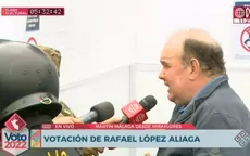 Rafael López Aliaga denuncia que su símbolo no está claro en la cédula de votación - Noticias de catedratico