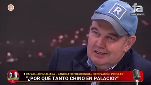 Rafael López Aliaga plantea jueces sin rostro y acusa a Jerí de inacción frente al crimen y vínculos dudosos. Video: América Televisión