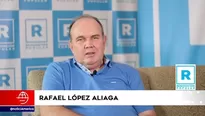 Rafael López Aliaga, candidato presidencial. América Noticias