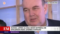 Rafael López Aliaga, alcalde de Lima. Foto y video: América Noticias