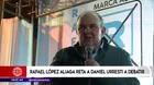 Rafael López Aliaga reitera a Urresti: Vamos a debatir