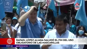 López Aliaga también precisó que ya respondió a la querella que Daniel Urresti.