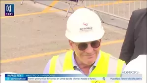 El ministro de Transportes y Comunicaciones, Rafael Rey, aclaró sus declaraciones sobre los trenes Caltrain adquiridos por la Municipalidad de Lima./ Video: Canal N