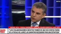 Rafael Vela, jefe del Equipo Especial Lava Jato. Video: Cuarto Poder