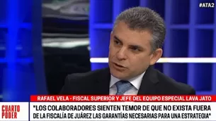 Rafael Vela, jefe del Equipo Especial Lava Jato. Video: Cuarto Poder