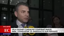 Rafael Vela se refirió al caso Gasoducto Sur. América Noticias