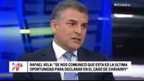 Rafael Vela, coordinador del Equipo Especial Lava Jato. Foto y video: Cuarto Poder