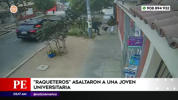 Asaltos en el Cercado de Lima. Foto: América Noticias