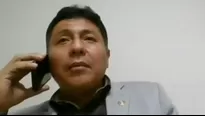 Raúl Doroteo, vocero alterno de la bancada de Acción Popular. Foto: captura de video Canal N