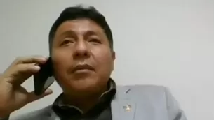 Raúl Doroteo, vocero alterno de la bancada de Acción Popular. Foto: captura de video Canal N