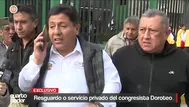 Raúl Doroteo utiliza seguridad del Estado para fines personales