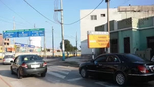 Reabren la avenida Guardia Chalaca tras cierre por el Metro. Foto y video: Canal N/Andina