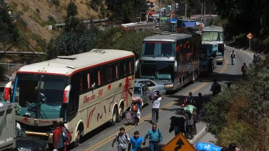 Carretera Central. Foto referencial: archivo El Comercio