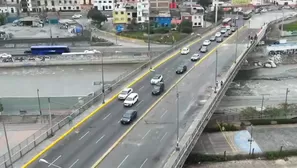El puente Ricardo Palma, que conecta la zona cercana con la avenida Abancay en Lima, ha sido rehabilitado. / Video: Canal N