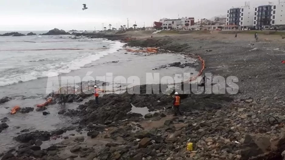 Ilo: reportan derrame de combustible en playa frente a municipalidad