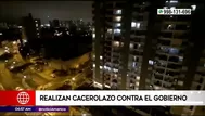 Realizaron cacerolazo contra el Gobierno