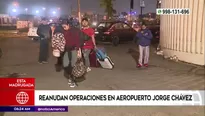 Aeropuerto Jorge Chávez. América Noticias