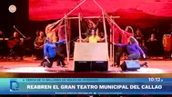 Reapertura del Gran Teatro Alejandro Granda en el Callao