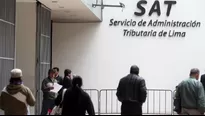 El SAT logró aumentar su recaudación en 2018. Foto: Andina