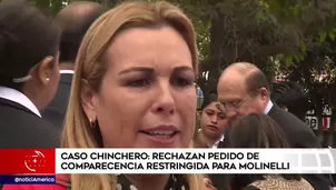 Fiorella Molinelli, exviceministra de Transportes, cuestionada por caso Chinchero.