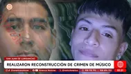 Reconstruyen crimen de músico en SJL con asesino confeso