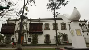 Recorrido por Nunciatura en Lima en honor al papa Francisco. Foto y video: Canal N/Andina