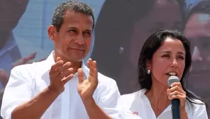 Ollanta Humala y Nadine Heredia. Foto: Andina