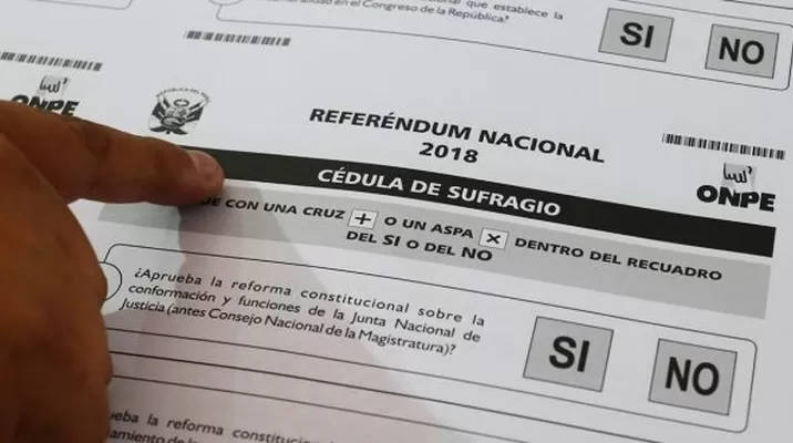 Este domingo los peruanos seremos consultados acerca de 4 reformas. Foto referencial: Andina Este domingo los peruanos seremos consultados acerca de 4 reformas. Foto referencial: Andina