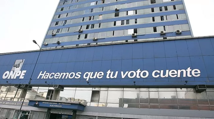 Oficina Nacional Procesos Electorales (ONPE). Foto: Andina Oficina Nacional Procesos Electorales (ONPE). Foto: Andina