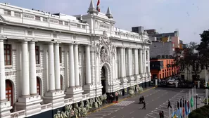 Fachada del Congreso del Perú. América Noticias