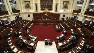 El Pleno del Congreso aprobó el proyecto de ley / Foto: archivo Andina