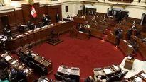 Pleno del Congreso debatió sobre las organizaciones políticas. Foto: Andina