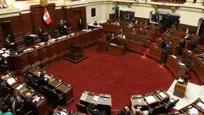 Pleno del Congreso debatió sobre las organizaciones políticas. Foto: Andina