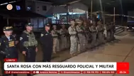 Refuerzan seguridad con policías y militares en Santa Rosa