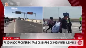 Refuerzan vigilancia en frontera Perú-Chile tras tensión migrante/ América Noticias