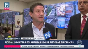 Renzo Reggiardo sobre pistolas eléctricas