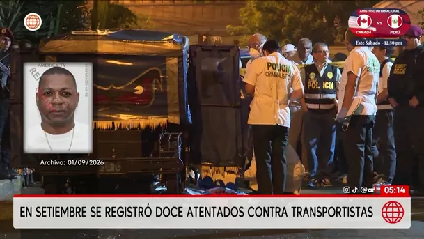 Registran doce atentados contra transportistas solo en setiembre. Foto: América Noticias