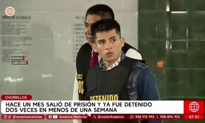Detienen 2 veces en una semana a sujeto por robo de autos